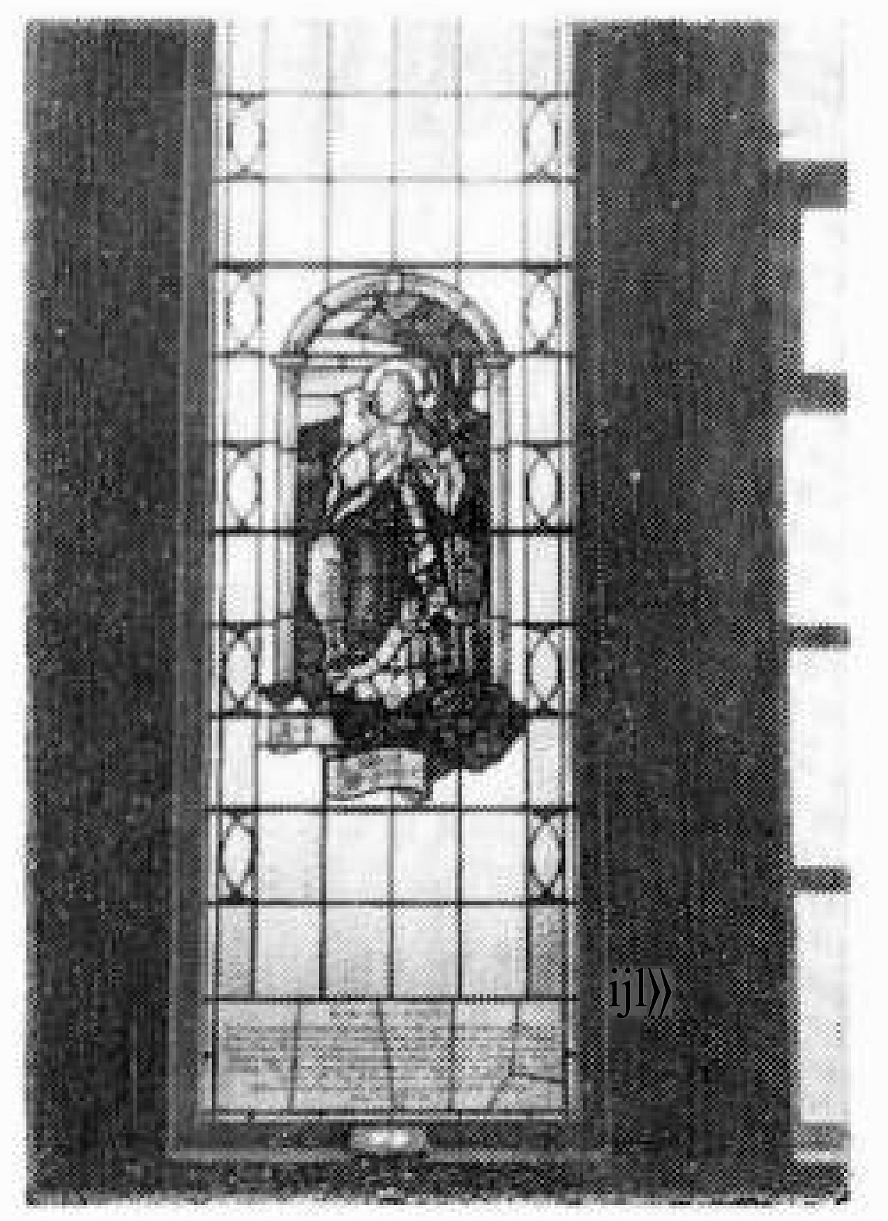 Stained glass window